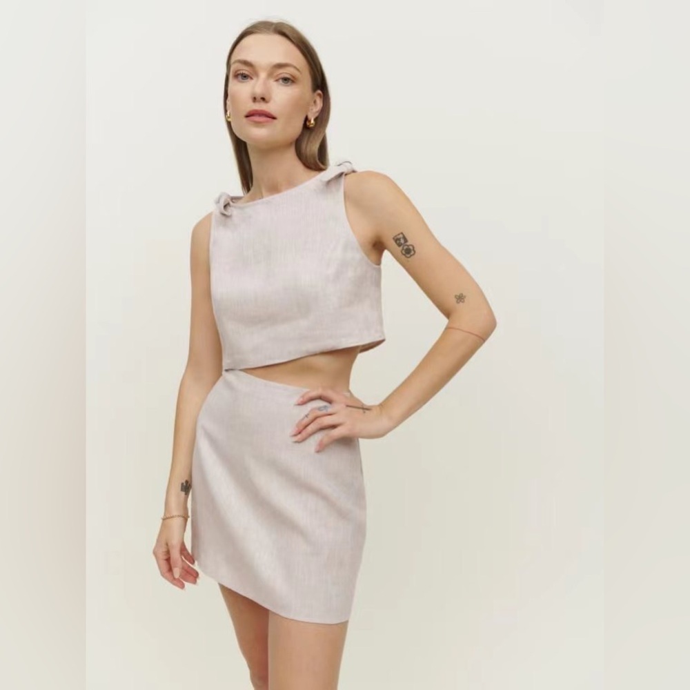 Reformation Farley Linen Two Piece